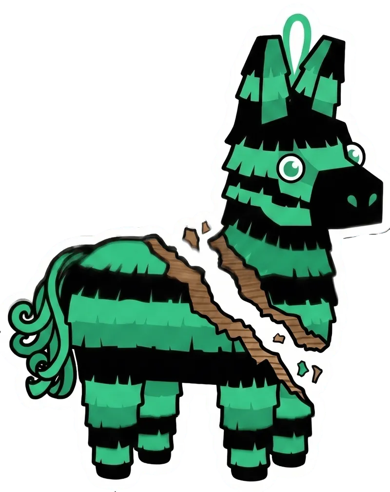 Burst piñata